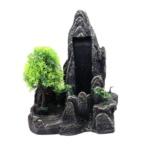 Landscape Mountain Landscape Fish Tanks Decorations for Aquariums Terrarium Shrimp Waterfall Large Tree Ornaments