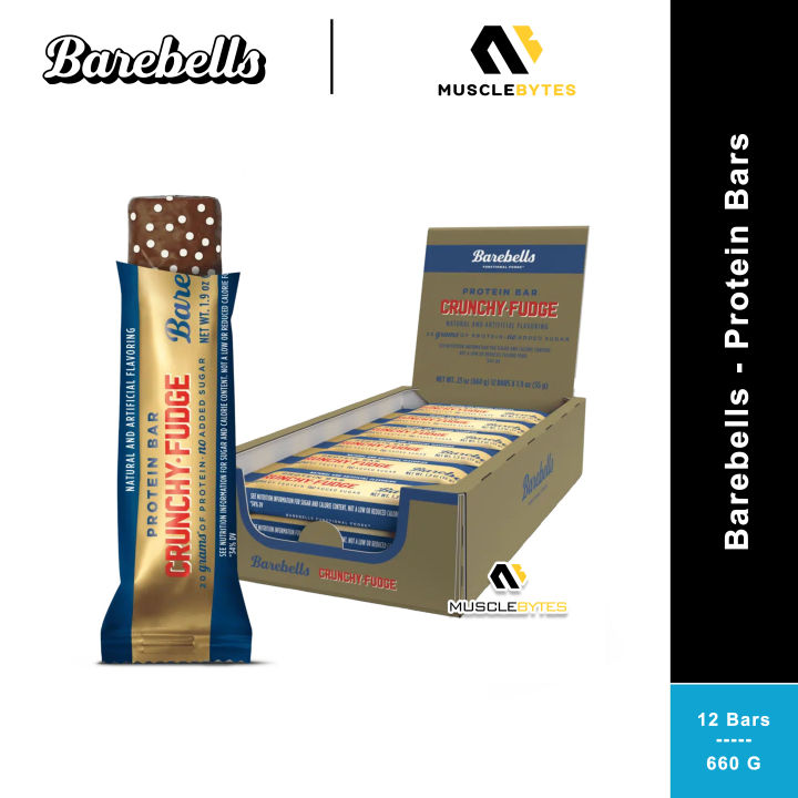 Barebells Protein Bars [1 Box / 12 Pcs] [Protein Snacks] [Halal