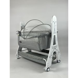 Akeeva Luxury Wood Sidebed Crib (Classique)