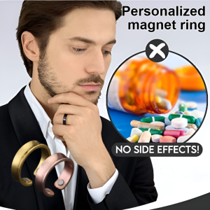 Jewelry Balance the Magnetic Field Rings Rejuvenation Fashion Improve Sleep Promote Blood Circulation