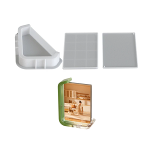 Resin Picture Frame Moulds Photo Frame Crafting Molds Making Supplies Craft Molds Silicone Texture for Craftng