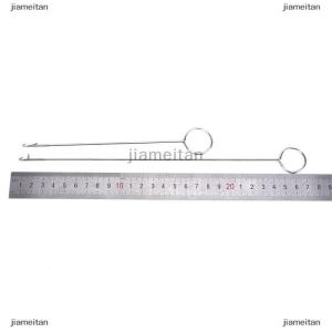 [COD] jiameitan เครื่องมือเย็บปักถักร้อยแบบ DIY ตะขอหมุนห่วงจักรเย็บผ้าสแตนเลส