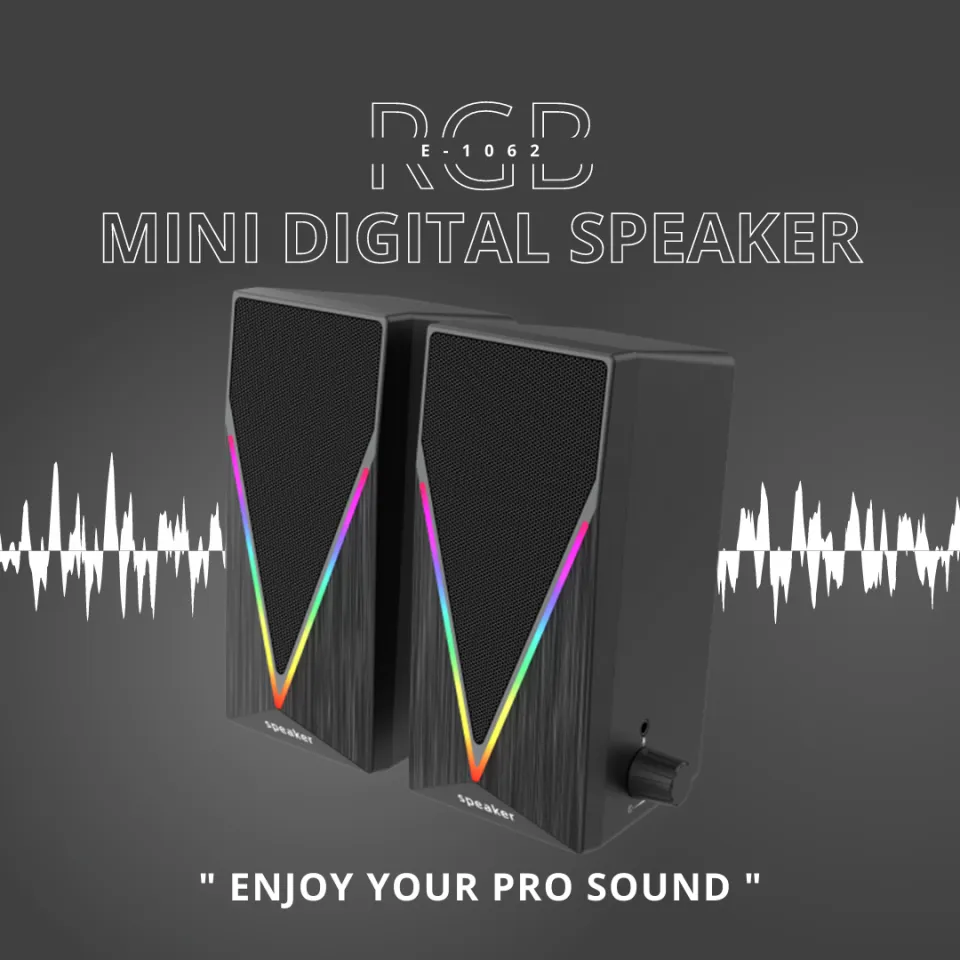 E-1064 E-1062 E-1065 USB Mini Speaker Laptop Desktop Stereo