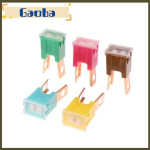 gaoba 5Pcs Car Square External Plug-in Long Foot Fuses 20-120A Square Car Fuse Box Waterproof Sockets