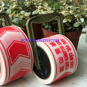 BĂNG CẢNH BÁO AN TOÀN ( cuộn rào 100m ) CUỘN RÀO CẢNH BÁO CUỘN RÀO 100M