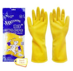 rubber gloves Nanyang tendon latex gloves clothes rubber thickened Labor wear-resistant latex reusable dishwashing laundry gloves cleaning gloves
