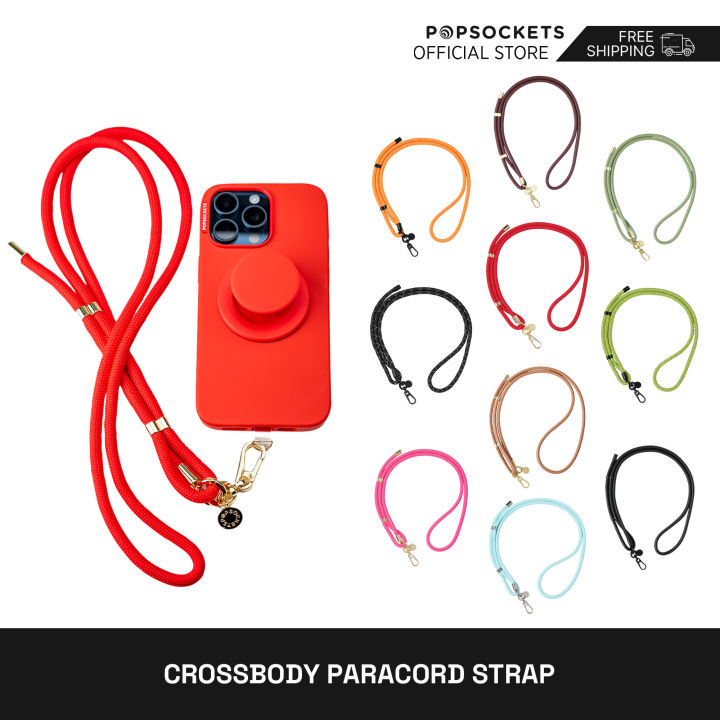 PopSockets Crossbody Paracord Strap PopSockets The Premium Phone