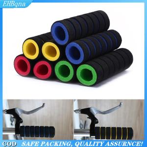 [COD] 2Pcs Bike Racing Bicycle Motorcycle Handle Bar Foam Sponge Grip Cover Nonslip