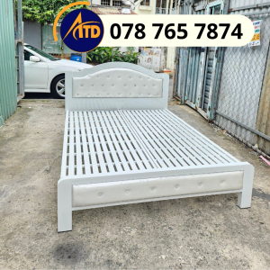 GIƯỜNG ĐƠN SẮT HỘP VUÔNG 5x10 CAO CẤP - GIƯỜNG SẮT CAO CẤP CHO GIA ĐÌNH