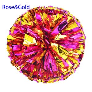 VALUEPULSE Concert Double hole handle Fancy Dance Party Decorator Cheerleading Cheering Ball Cheerleader Pom Poms Club Sport Supplies