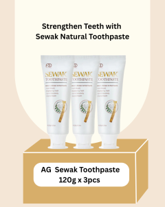 AG Arak Sewak Adult Toothpaste (Bundle of 3)