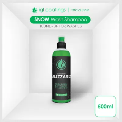 IGL Ecoclean Blizzard [ 100ml / 500ml / Bundle ] Snow Foam Car Wash Shampoo & Pre Wash Cleaning Solution - IGL Coatings