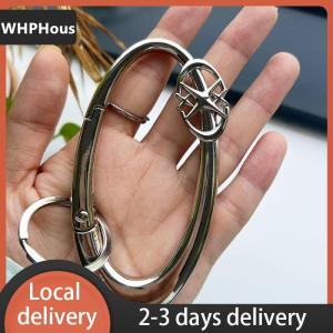 [COD] WHPHous Ship within 24 hours Zinc Alloy Bag Charm Trinkets Keychain Cross Carabiner Keychain Camping Hiking Outdoor Climber Waist Pendant Accessories Gift