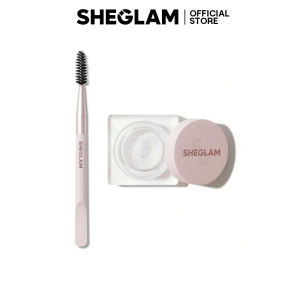 SHEGLAM Set Me Up Brow Cream Clear Gel Waterproof No Smudge Long-Lasting Hold Laminated Eyebrow Makeup