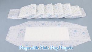 XPCARE 50 Count Male Dog Diapers Male Dog WrapsSuper Absorbent Leak-Proof Fit2026