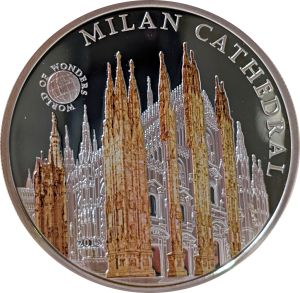 2015 World Of Wonders MILAN CATHEDRAL silver proof coin