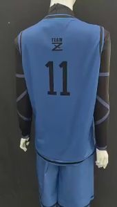 2023 HOT Anime Blue Lock Football Jersey Isagi Yoichi Cosplay Costume Wig Team Z Sportswear Set No. 11 Bachira Meguru Chigiri Hyouma No.8