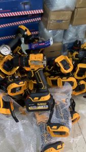 [Hoả Tốc HCM] Máy Khoan Pin Dewalt 3 chức năng  Không Chổi Than Đầu 10mm Autolock Viền Đỏ 3 Chức Năng có Búa