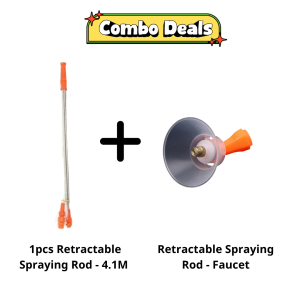 2.5-4.1m Retractable Sprayer Stick Long Spraying Rod Hand Electric Sprayer Tree Pesticide - DailyDwell1