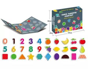 123 Magnetic Book Kids Early Learning ABC Magnet Book Busy Book Buku Magnetik ABC Pembelajaran Awal 磁性ABC书早期学习 VTOYS