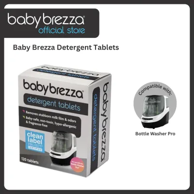 Baby Brezza Detergent Tablets for Bottle Washer Pro