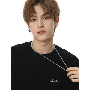 KALUNG PRIA WANITA MODEL ROLLO SILVER ANTI KARAT ANTI LUNTUR TERLARIS