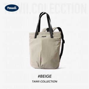 Tawii. Convertible Tote Backpack Nylon Waterproof Travel Bag 15.6 Inch Laptop Bag for Daily Commute