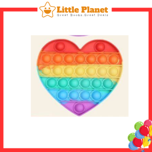 [Colourful Pop It] Rainbow Pop It Sensory Reaction Response Skill Development | Permainan Getah Pop It | 儿童彩虹硅胶按按乐 解压