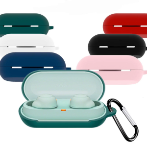 Shockproof Soft Flexible Covers WF-C500 Headset Storage Cases Protector Earbuds Sleeve Protectors