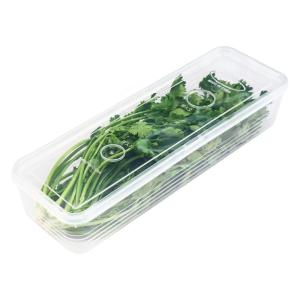 Long Rectangular Sealable Plastic Storage Box For Freshness Preservation In Kitchen Cabinets And Refrigerators