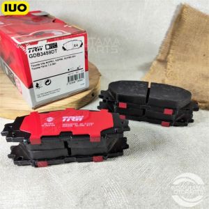 Kampas Rem Yaris E J G Limo Gen 2 Brake Disc pad TRW GDB3459DT