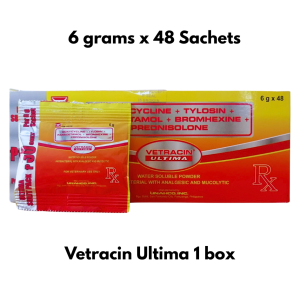 Vetracin Ultima Triple Action Total Protection for RespiratoryVetracin ultima sachet vetracin ultima powder