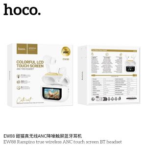 Hoco EW88 หูฟังบลูทูธไร้สาย ลดเสียงรบกวน ANC เสียง Hi-Fi ปรับ EQ Sound BT5.4 เสียงสเตอริโอ Cute Cat
