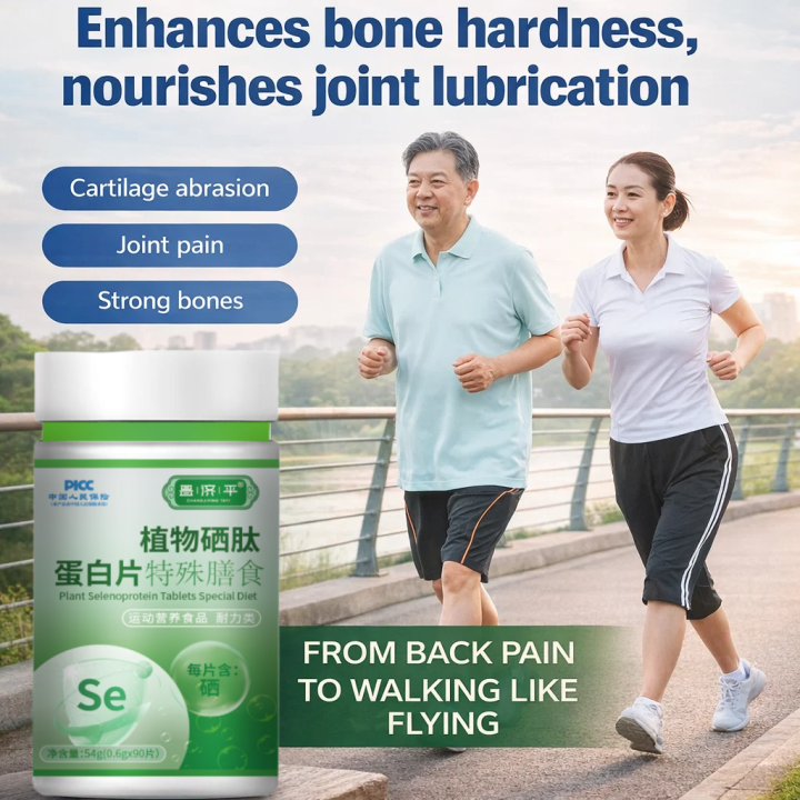 Plant Selenium Peptide Protein Tablets Plant-Based Protein Supplement ...