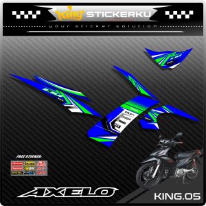 Sticker Striping Variasi Suzuki Shogun AXELO - Striping Acesoris Motor Shogun AXELO. KS.05