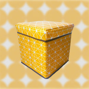 [Free Shipping] Daily household items folding storage stool organizer multifunctional laminated storage Douyin