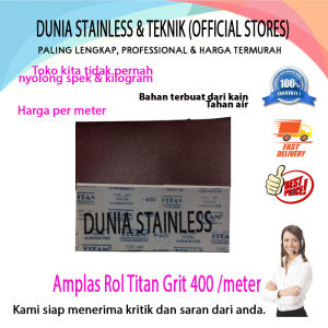 Amplas Rol Titan Grit 400 /meter