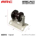Heavy Duty Secondary Rack 2.5mm with Porcelain Spool Insulator 1,2,3 and 4 Spool. 