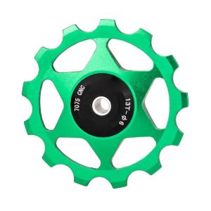 13T Rear Derailleur Pulley Wheel For Cycling Enthusiasts Aluminum Alloy Bikes Rear Derailleur Guide Wheel Replacement