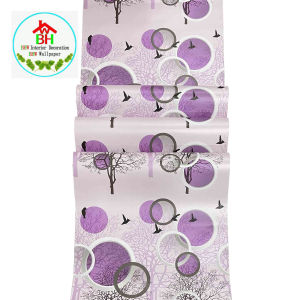 BHW Wallpaper 10M by 45CM PVC Self adhesive Waterproof Wallpaper Fabric Safety Home Decor Wall covering For Living Rome A10