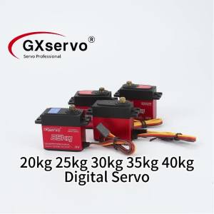 2026 Waterproof 20kg 25kg 30kg 35kg 40kg Digital Servo Large Torque Motor Metal Gear Baja 1/8 Scale RC Crawler Car Helicop Accessori