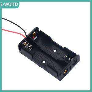 【E-WOITD】 18650 pin chủ clip Pin chủ hộp với kết nối chì 1 phần 2 phần 3 phần 4 phần 18650 pin trường hợp