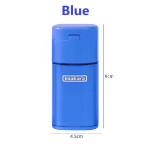 🇸🇬 IMAKARA 5 in 1 Pill Cutter with Grind Cut Storage Drink Cup For Big Small Medicine Pills Tablet Container Organizer Case Cute Pet Daily Crusher Medication Organiser Grinder Mini Travel Essentials Holder Splitter Air Tight Portable Quarter Weekly