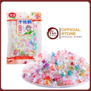 千纸鹤糖果 Thousand Paper Bird Colorful Fruit Flavored Candy 118g