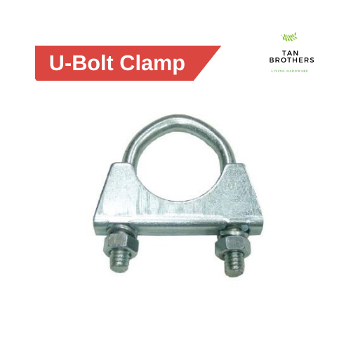 Galvanized Iron Wire Rope Clip UBolt Clamp Lazada