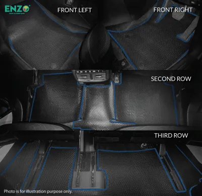 [PRE-ORDER] ENZO Car Mat - BYD M6 1st Gen Model MEE (2024-Present) [Ship Out Within 14 days)