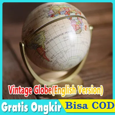 【Dikirim Dlm 24jam】globe Bola Dunia Globe Peta Dunia Berputar Untuk Dekorasi Ruangan Kantor Sekolah
