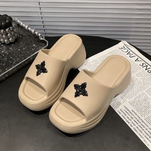 [Free Shipping] 2025 Summer Y2K Style WomenS Platform Cross-Strap Sandals New EVA Punk Fashion One-Strap Sandals