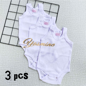 Paket 3 Pcs Kaos Dalam Bayi Jumpsuit Enjie SNI /Kaos Dalam Bayi Laki Laki Perempuan Baru Lahir 0 - 1 TAHUN