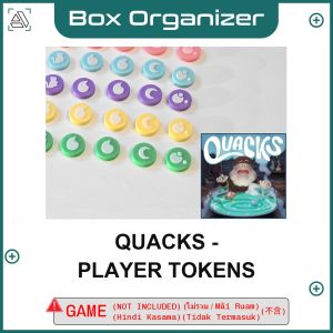 Quacks - Player Tokens Board Game Box Organizer Insert